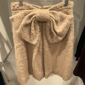 Kate Spade mohair camel skirt